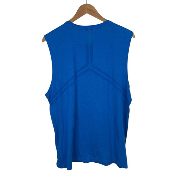 TS1062 Men’s ASICS Athletic Brand Sleeveless Reflective Running T Shirt 2XL - Picture 4 of 5